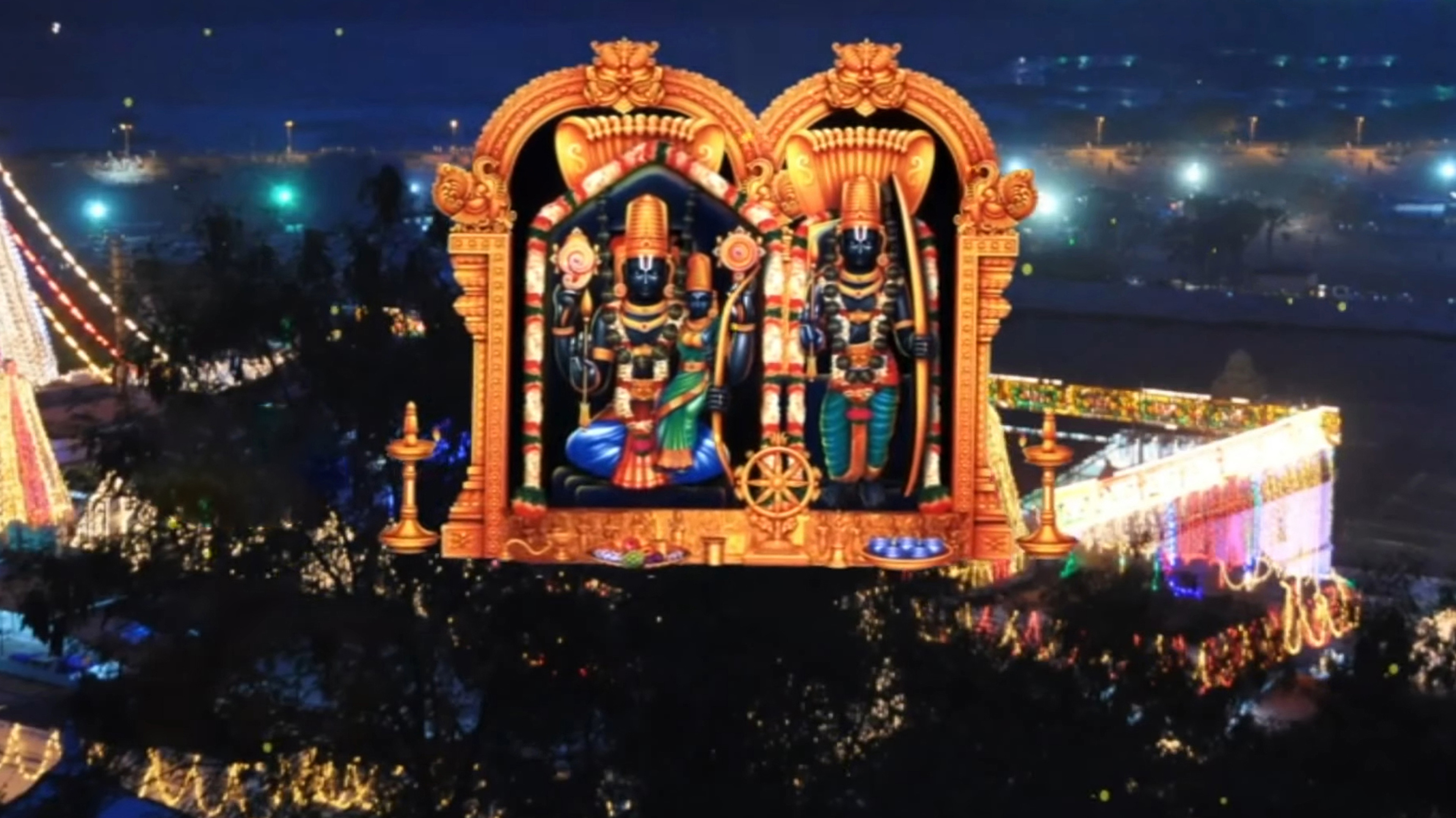 Live Uttara Dwaradharsanam Badhrachalam Online