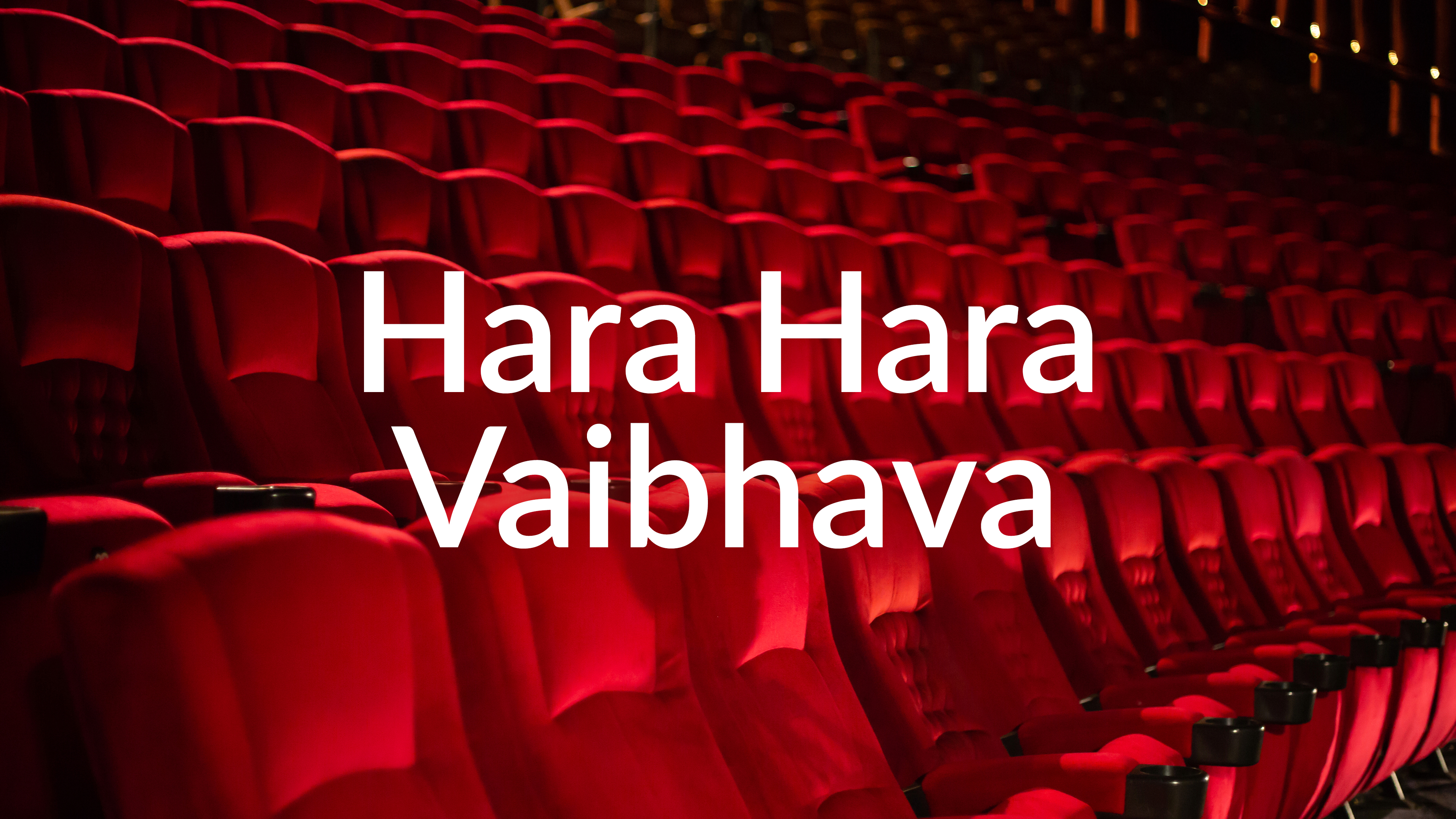 Hara Hara Vaibhava