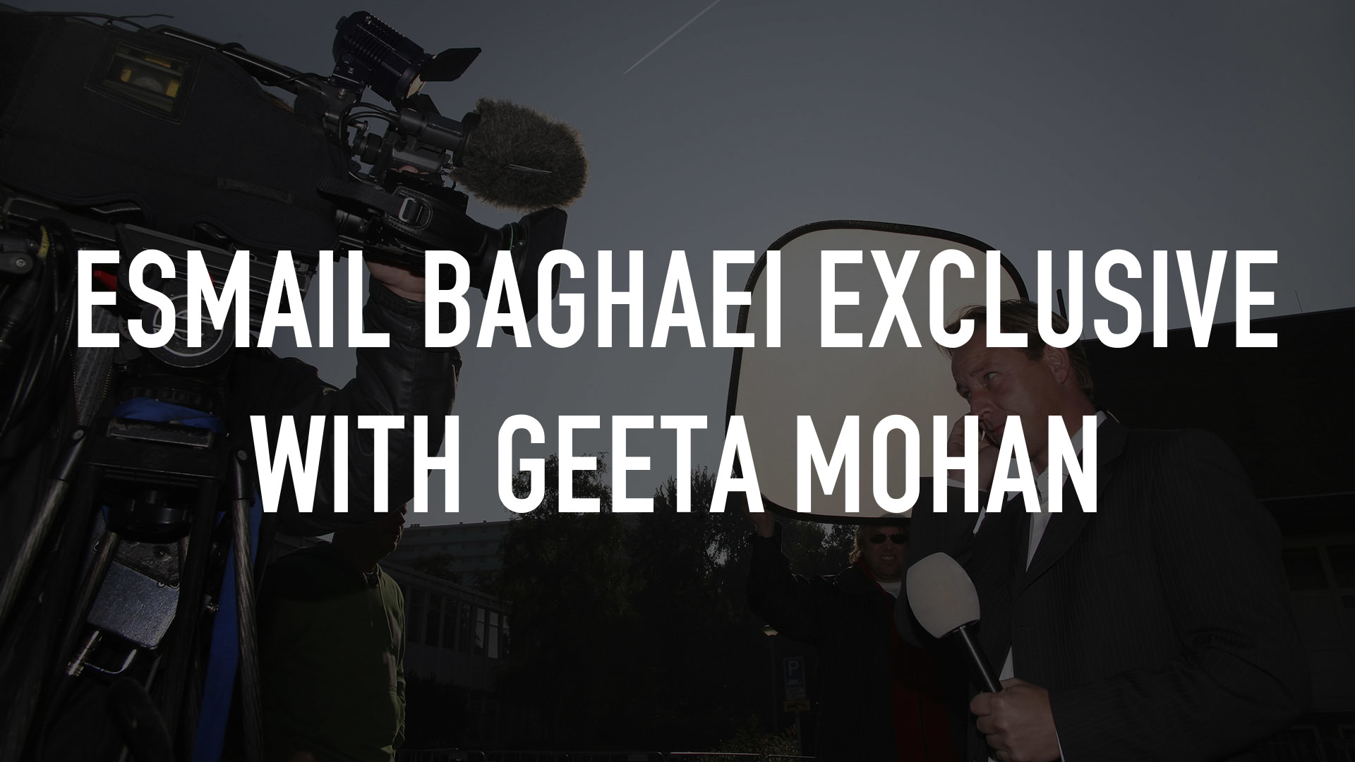 Esmail Baghaei Exclusive With Geeta Mohan Online